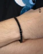 ALL BLACK TENNIS BRACELET (CLASSIC EDITION) – Xoran The Dark 4