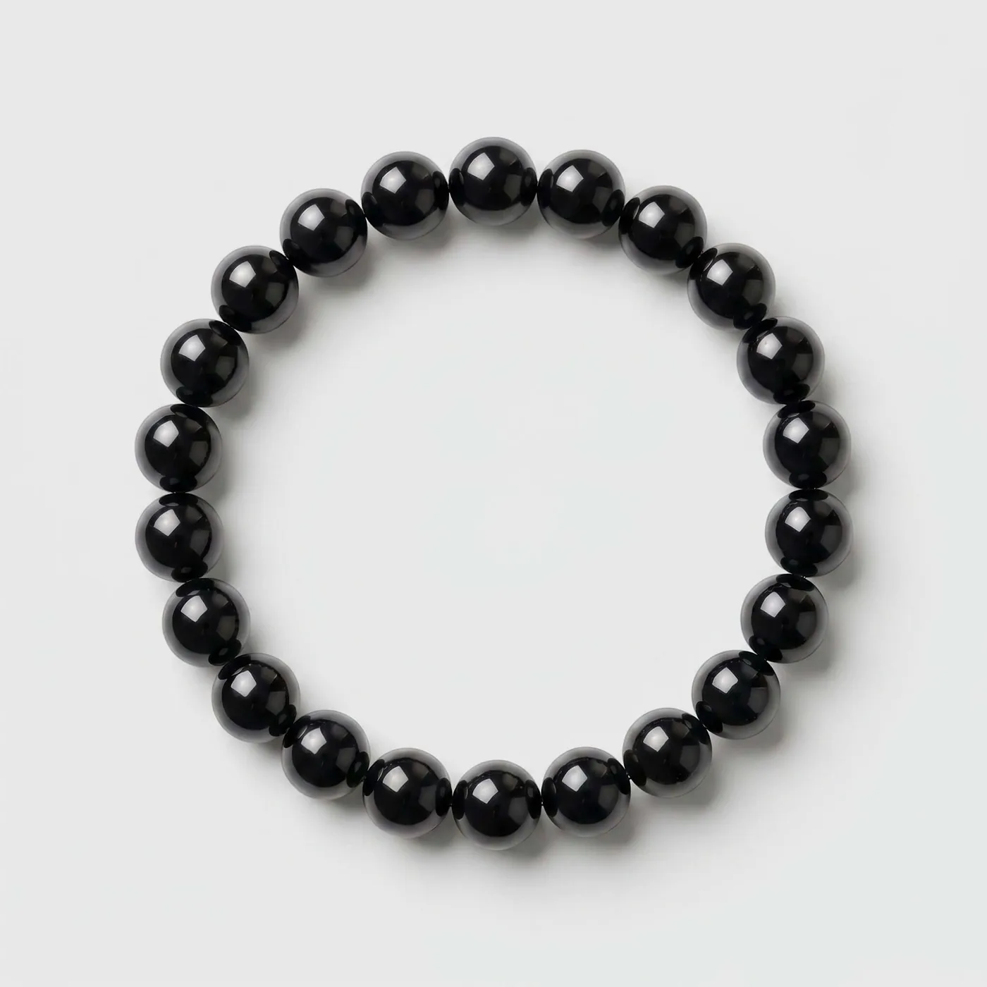 black-agate-bead-01 Black Agate Bead — Tiara 1
