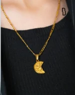 CHRISTOPHER HALFMOON PENDANT (GOLD) – Xoran The Dark 5