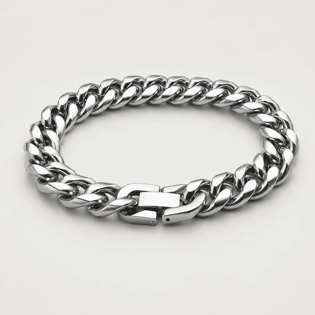 Cuban Bracelet [Curved - 13mm] — Tiara 1