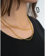 FIGARO CHAIN 3MM (GOLD) – Xoran The Dark 2