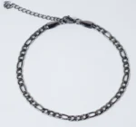 Micro Figaro Bracelet · 3MM (Silver) – LOVII Bracelets photo 1
