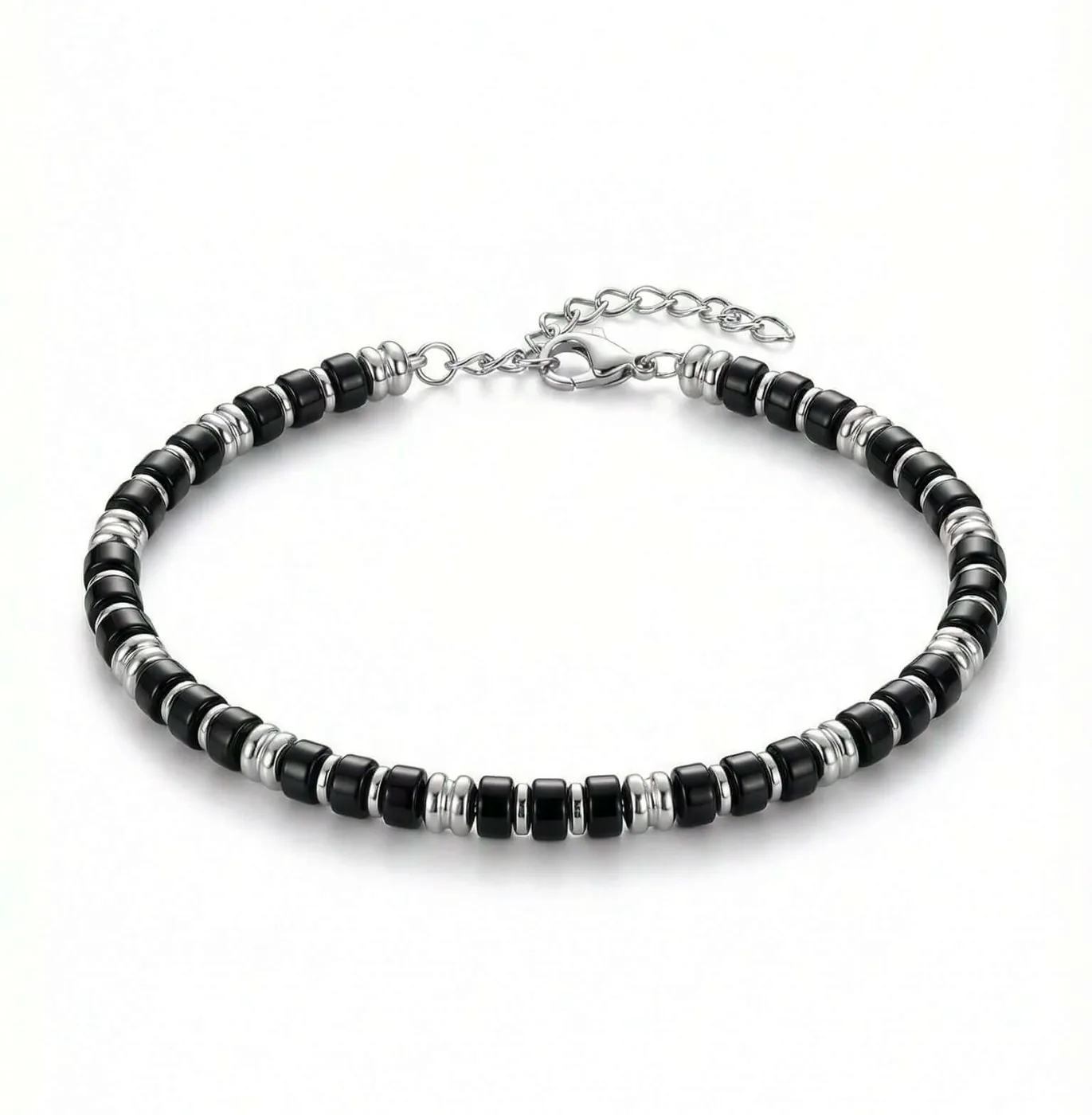 midnight-beaded-bracelet-01 Midnight Beaded Bracelet — Tiara 1