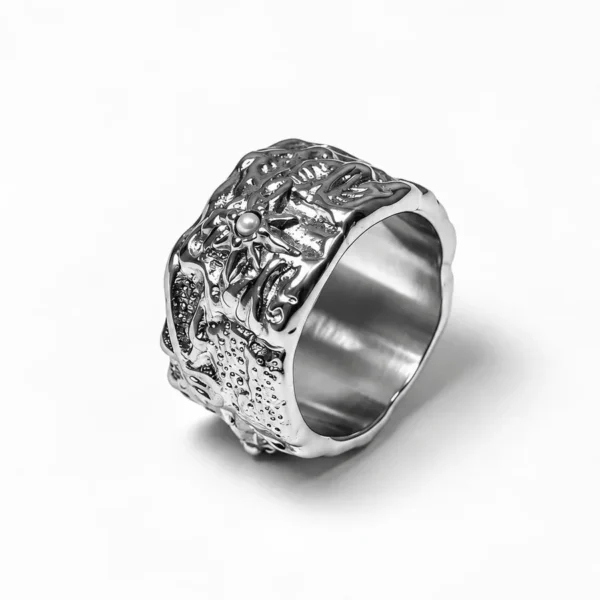 Ornate Ring (Silver) – LOVII Rings photo 1