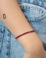 CHERRY RED TENNIS BRACELET – Xoran The Dark 3