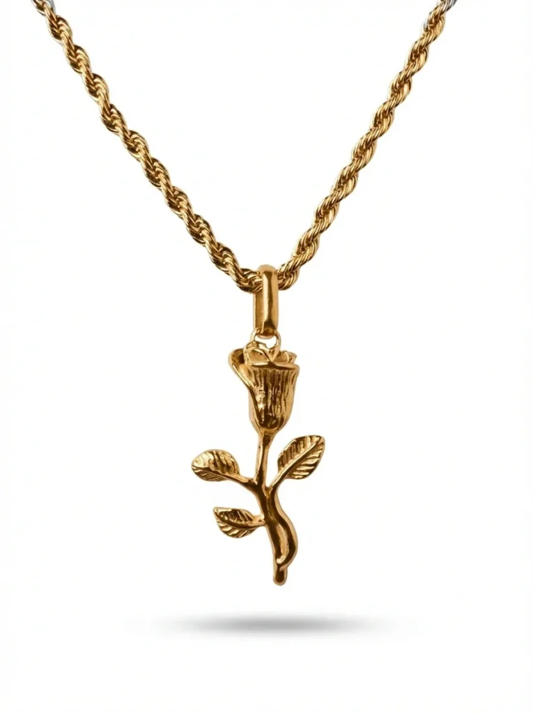 ROSE PENDANT (GOLD) – Xoran The Dark 1