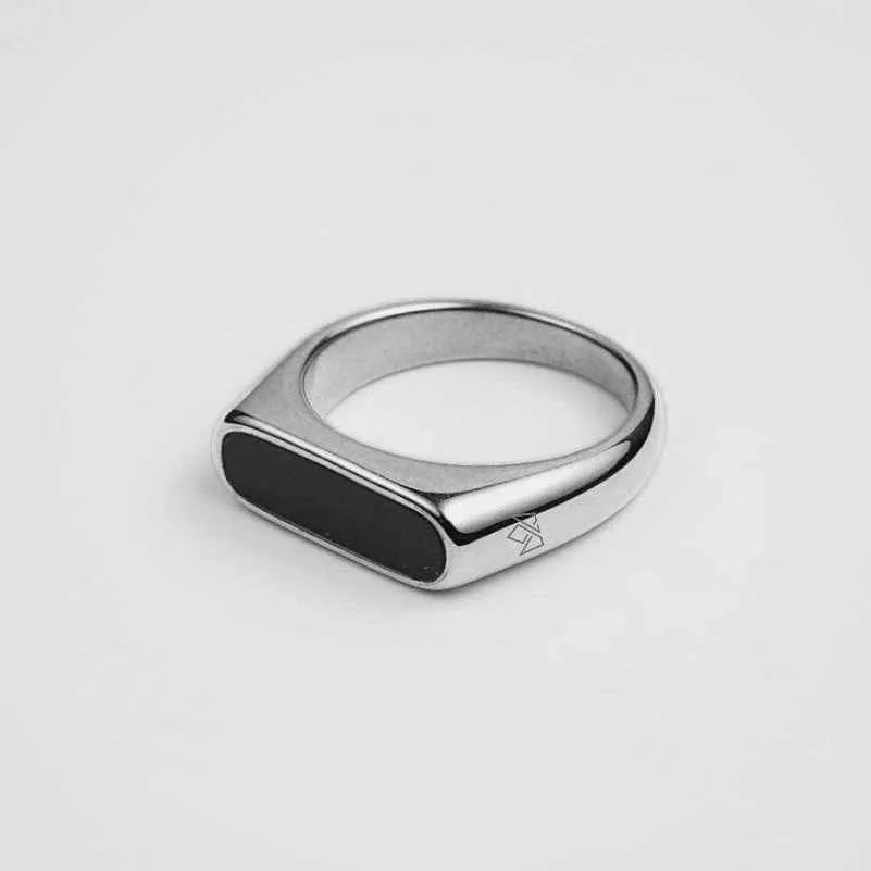 Signet Bar Ring [Silver] — Tiara 1
