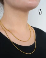 SNAKE CHAIN 2MM (GOLD) – Xoran The Dark 2