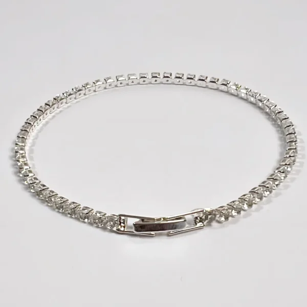 Tennis Bracelet · 2MM (Silver) – LOVII Bracelets photo 1