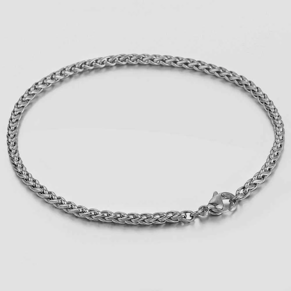 Wheat Bracelet 3mm — Tiara 1