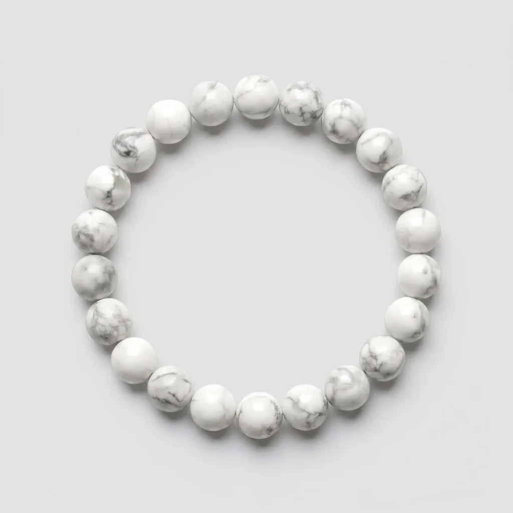 White Turquoise Bead — Tiara 1