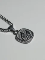 Wing Crest Pendant (Silver) – LOVII Pendants photo 2